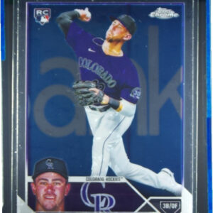 2023 Topps Chrome Nolan Jones RC #43 Rockies