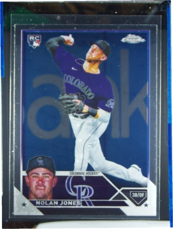 2023 Topps Chrome Nolan Jones RC #43 Rockies