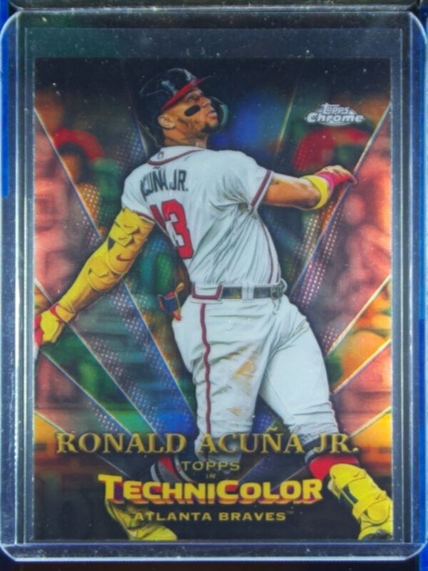 2023 Topps Chrome Ronald Acuna Jr. #TT-23 Braves Topps in Technicolor