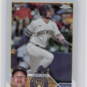 2023 Topps Chrome Update Blake Perkins Refractor #USC206 Brewers