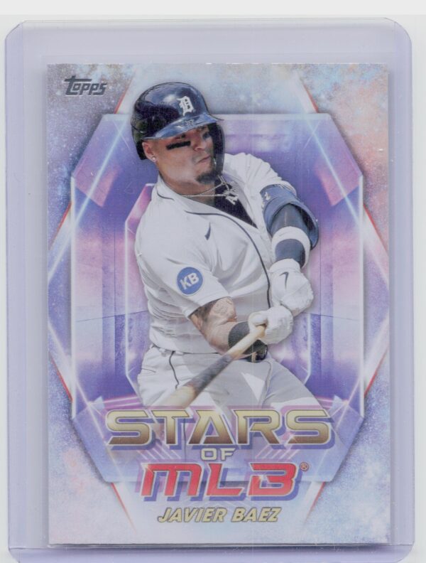 2023 Topps Javier Baez #SMLBC-5 Tigers Stars of MLB Chrome