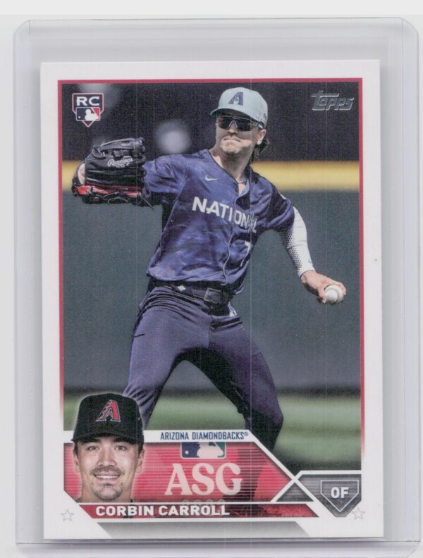 2023 Topps Update Corbin Carroll Rookie #ASG-34 Diamondbacks 2023 All Star Game