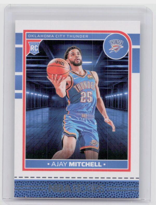 2024-25 Hoops Ajay Mitchell RC #268 Thunder