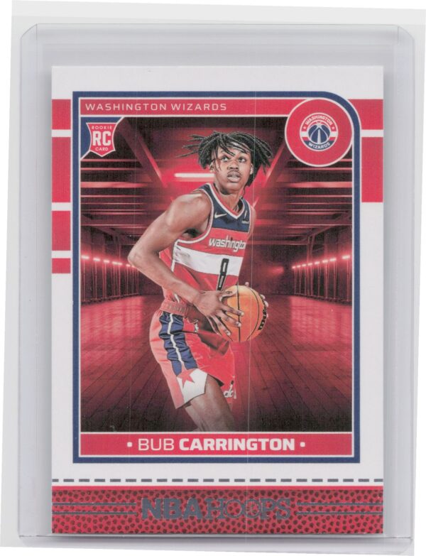 2024-25 Hoops Bub Carrington RC #244 Wizards