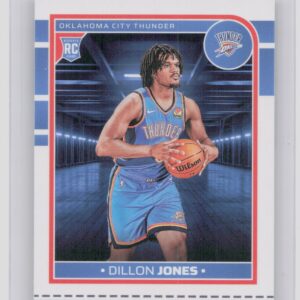 2024-25 Hoops Dillon Jones RC #256 Thunder