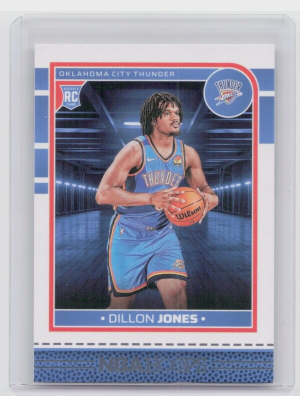 2024-25 Hoops Dillon Jones RC #256 Thunder