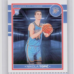 2024-25 Hoops Nikola Topic Purple RC #242 Thunder