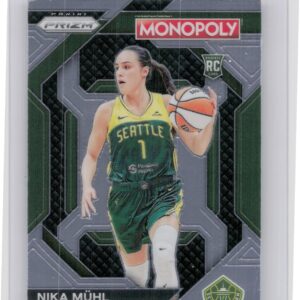 2024-25 Panini Prizm Monopoly WNBA Nika Mühl RC WNBA26 Storm All Star