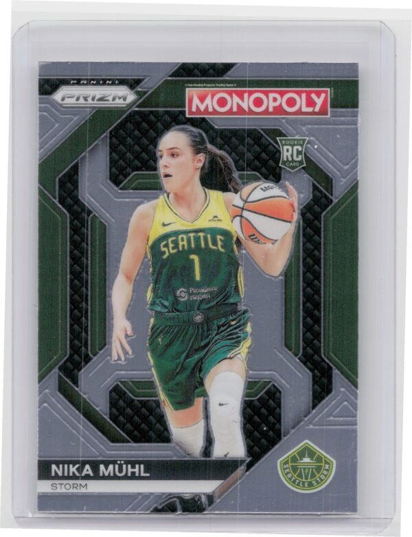 2024-25 Panini Prizm Monopoly WNBA Nika Mühl RC WNBA26 Storm All Star