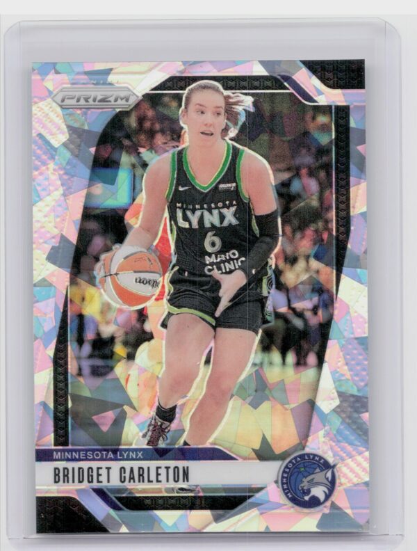 2024-25 Panini Prizm WNBA Bridget Carleton Ice Prizms #138 Lynx
