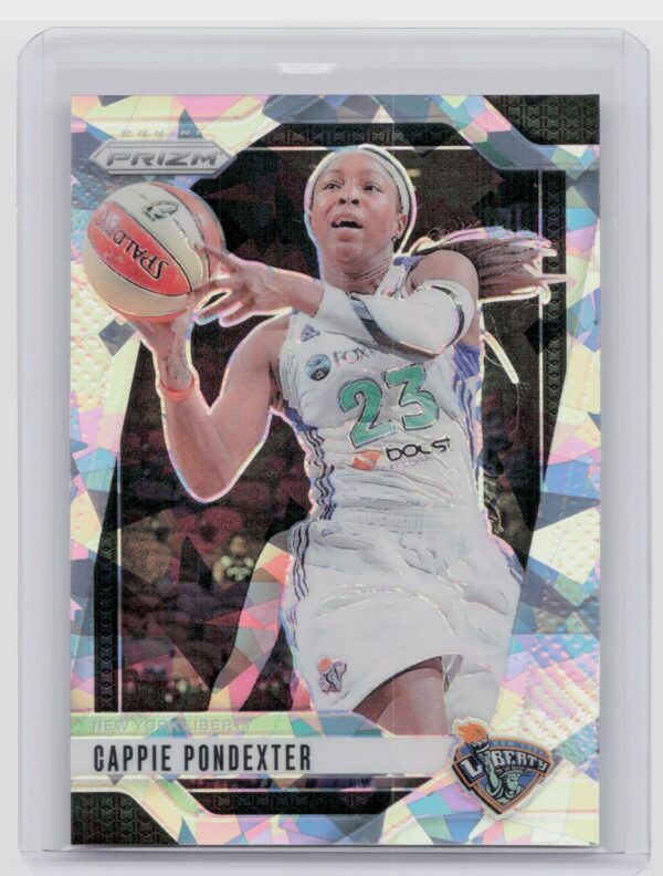 2024-25 Panini Prizm WNBA Cappie Pondexter Ice Prizms #32 Liberty