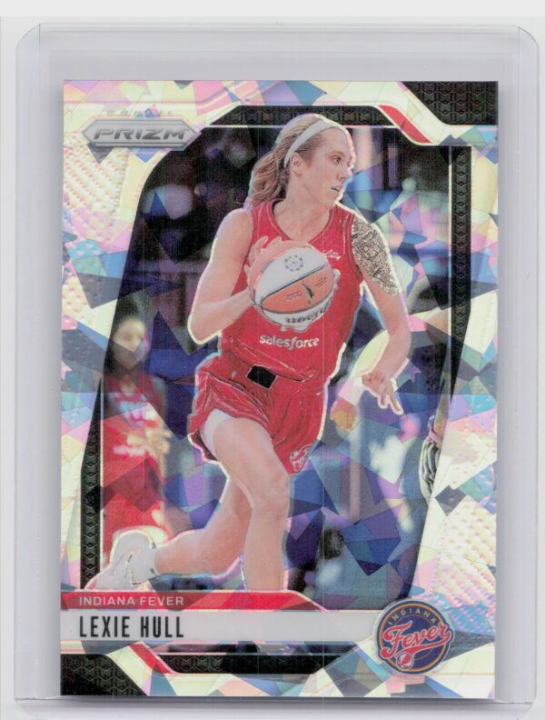 2024-25 Panini Prizm WNBA Lexie Hull Ice Prizms #16 Fever