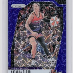 2024-25 Panini Prizm WNBA Natasha Cloud Blue Velocity Prizms #11 Mercury