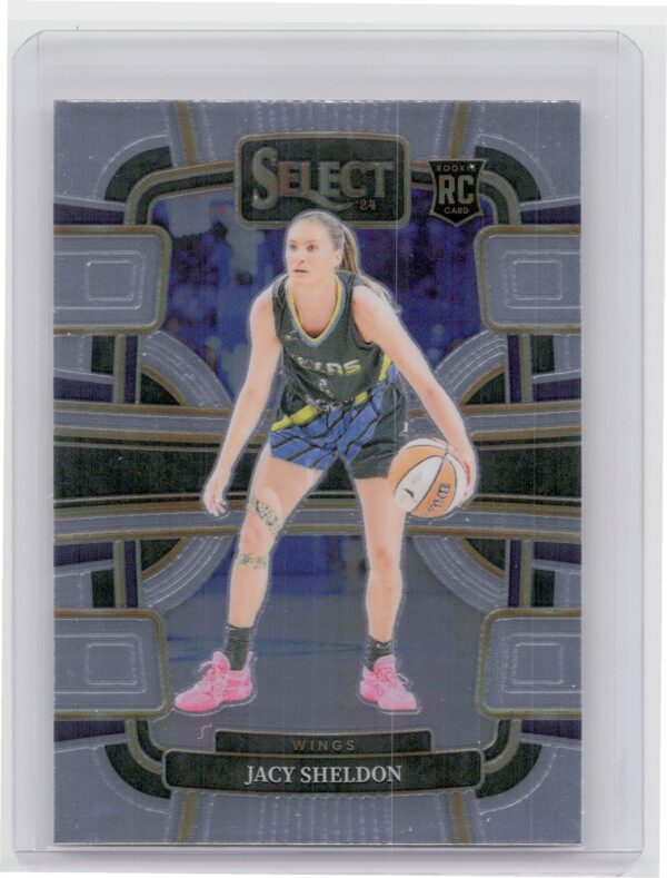 2024-25 Panini Select WNBA Jacy Sheldon RC 60 Wings