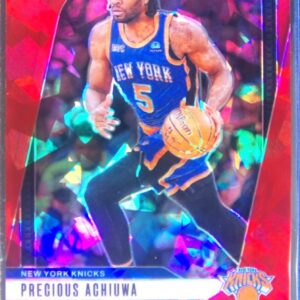 2024-25 Prizm Precious Achiuwa Prizms Red Ice #42 Knicks