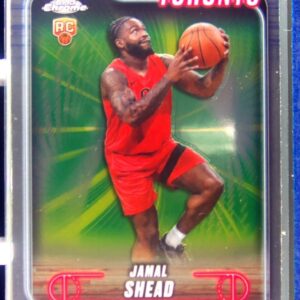 2024-25 Topps Chrome Jamal Shead RC 174 Raptors