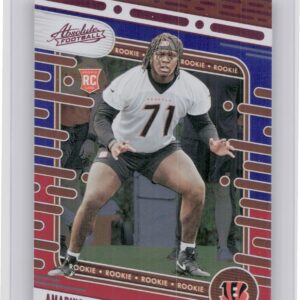 2024 Absolute Amarius Mims Red and Blue RC #118 Bengals