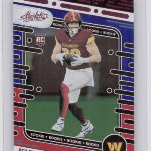 2024 Absolute Ben Sinnott Red and Blue RC 152 Commanders