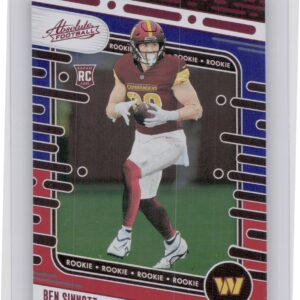 2024 Absolute Ben Sinnott Red and Blue RC 152 Commanders