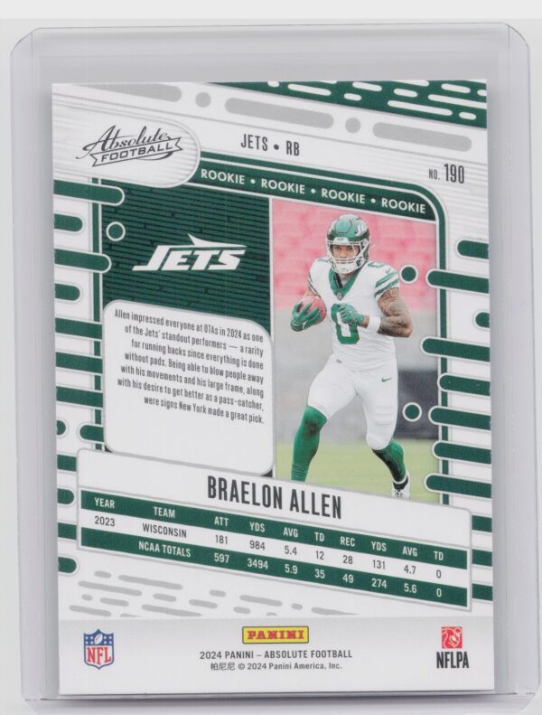 2024 Absolute Braelon Allen Red and Blue RC 190 Jets - Image 3