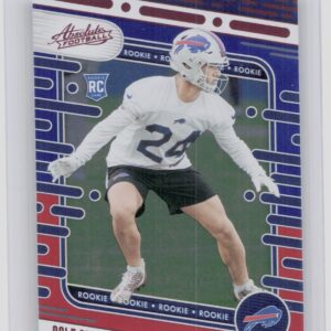 2024 Absolute Cole Bishop Red and Blue RC 157 Bills