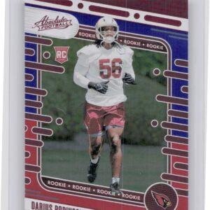2024 Absolute Darius Robinson Red and Blue RC 127 Cardinals