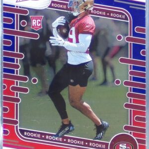 2024 Absolute Isaac Guerendo Red and Blue RC #189 49ers