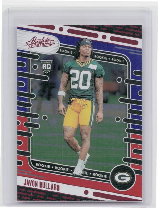 2024 Absolute Javon Bullard Red and Blue RC 156 Packers