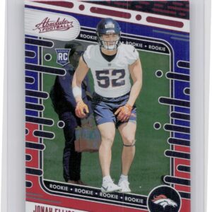 2024 Absolute Jonah Elliss Red and Blue RC 164 Broncos