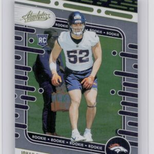 2024 Absolute Jonah Elliss Yellow RC 164 Broncos
