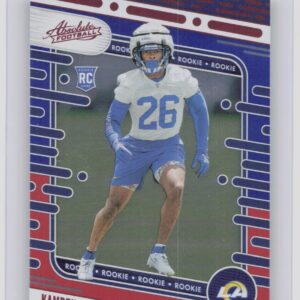 2024 Absolute Kamren Kinchens Red and Blue RC 175 Rams