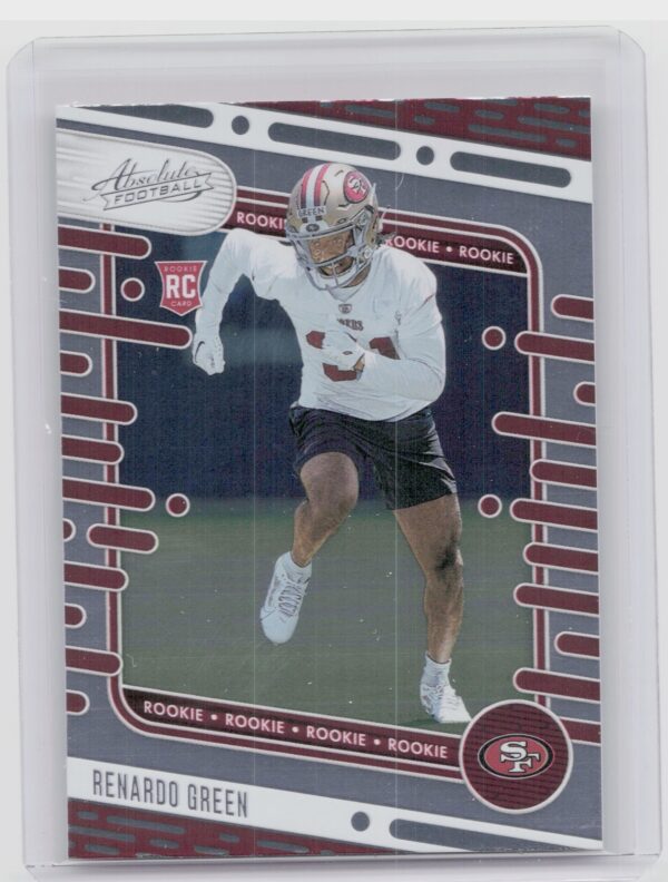 2024 Absolute Renardo Green RC 159 49ers