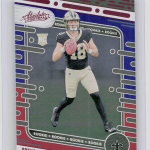 2024 Absolute Spencer Rattler Red and Blue RC 194 Saints