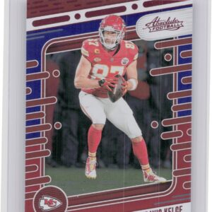 2024 Absolute Travis Kelce Red and Blue 51 Chiefs