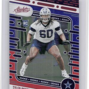 2024 Absolute Tyler Guyton Red and Blue RC #129 Cowboys