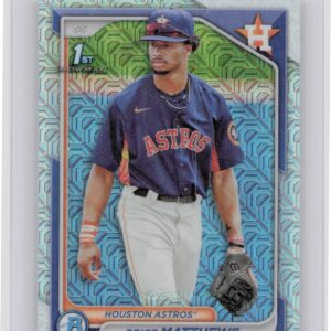 2024 Bowman Brice Matthews #BCP-69 Astros Chrome Prospects Mojo Refractors