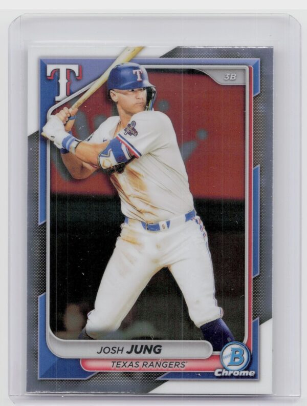 2024 Bowman Chrome Josh Jung #99 Rangers