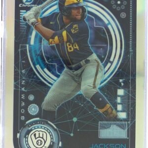2024 Bowman Jackson Chourio #BAI-16 Brewers Bowman A.I.