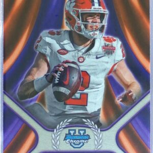 2024 Bowman University Chrome Cade Klubnik CI-18 Tigers Campus Icons