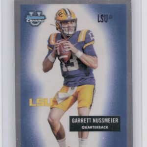 2024 Bowman University Chrome Garrett Nussmeier 55B-20 Tigers 1955 Bowman