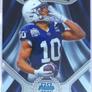 2024 Bowman University Chrome Nick Singleton #CI-17 Lions Campus Icons