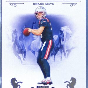 2024 Contenders Drake Maye RC #4 Patriots Rookie Stallions