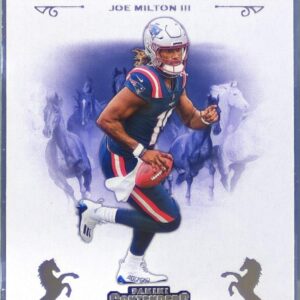 2024 Contenders Joe Milton III RC #12 Patriots Rookie Stallions