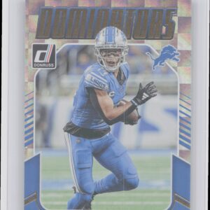 2024 Donruss Amon-Ra St. Brown 28 Lions Dominators