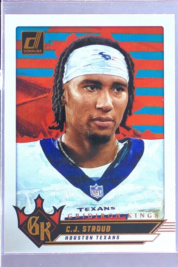 2024 Donruss C.J. Stroud #10 Texans Gridiron Kings