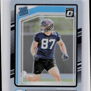 2024 Donruss Cade Stover Optic Rated Rookies Preview Holo 304 Texans