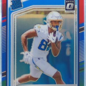 2024 Donruss Cornelius Johnson Optic Rated Rookies Preview Red and Green 377 Cha