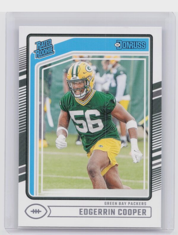 2024 Donruss Edgerrin Cooper RC 325 Packers