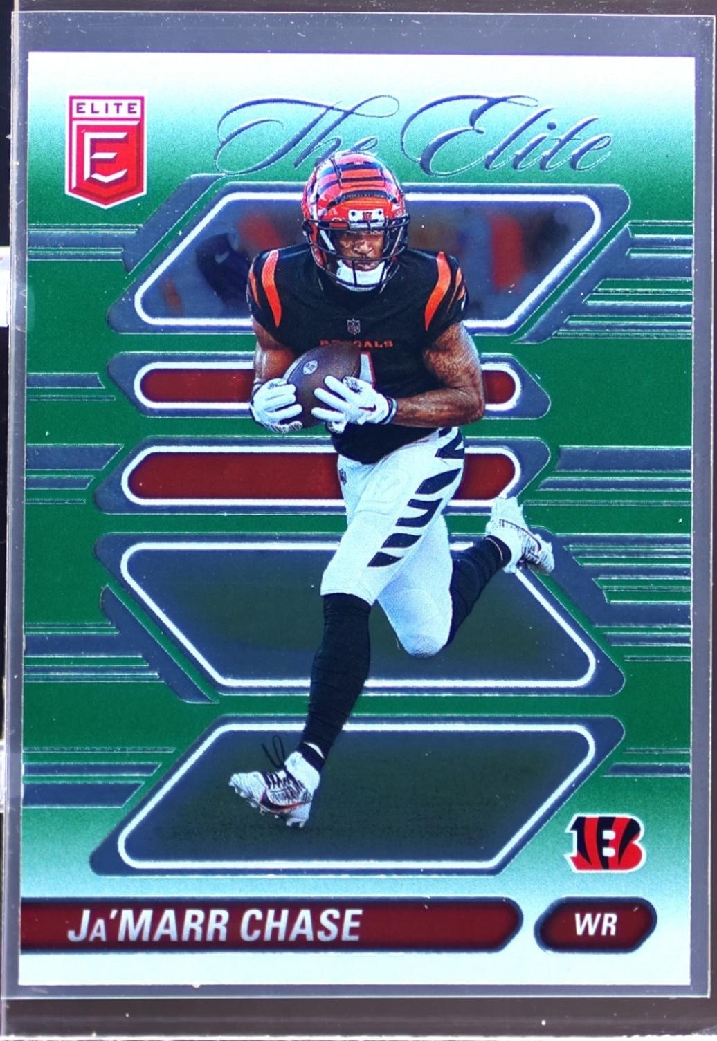 2024 Donruss Elite Ja'Marr Chase 11 Bengals The Elite Green