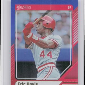 2024 Donruss Eric Davis Red and Blue 60 Reds